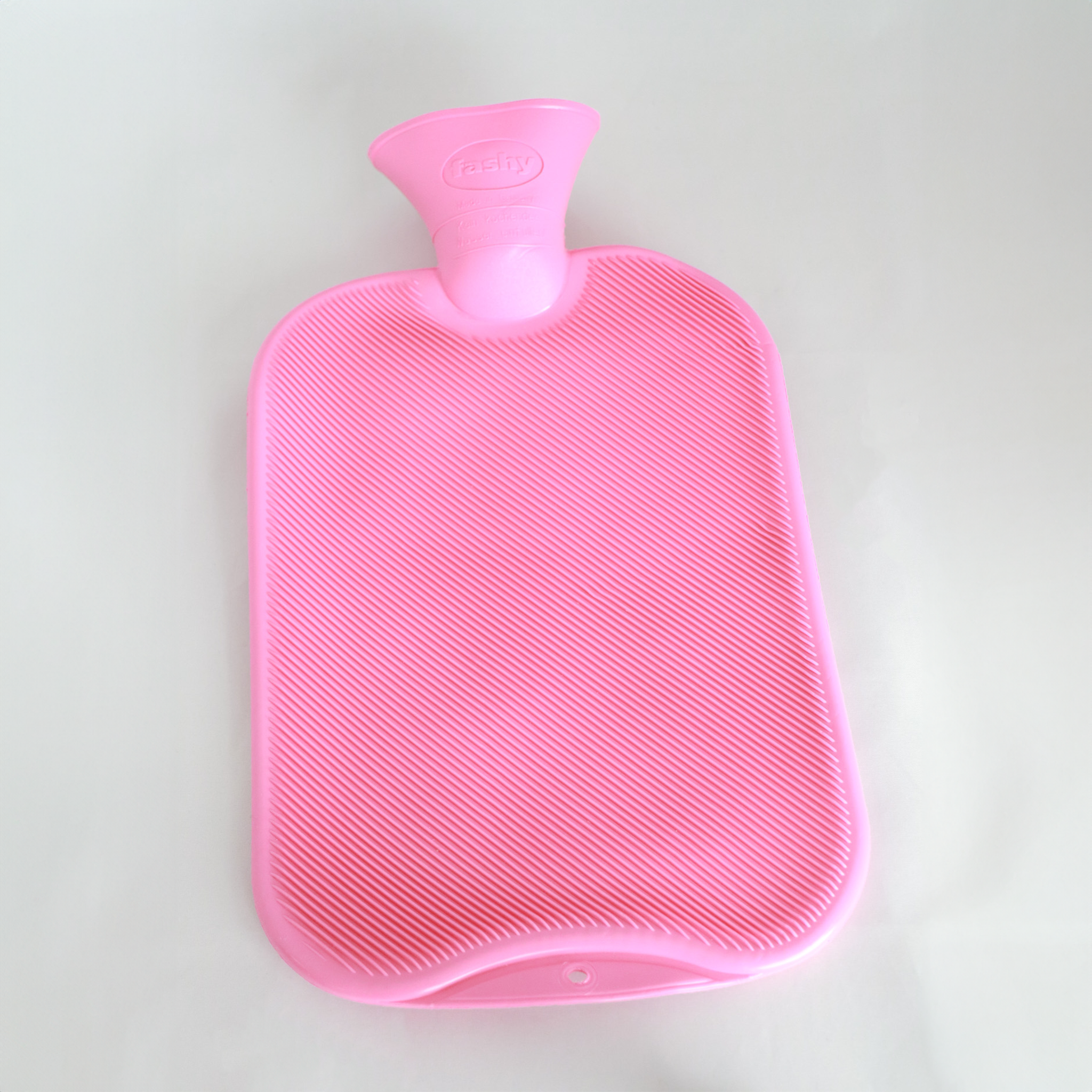 Bouillotte à eau nue thermoplastique Fashy 2l - tons Rose