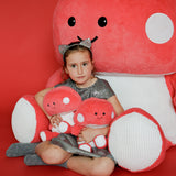 Champignon Rose bouillotte déhoussable Warmies