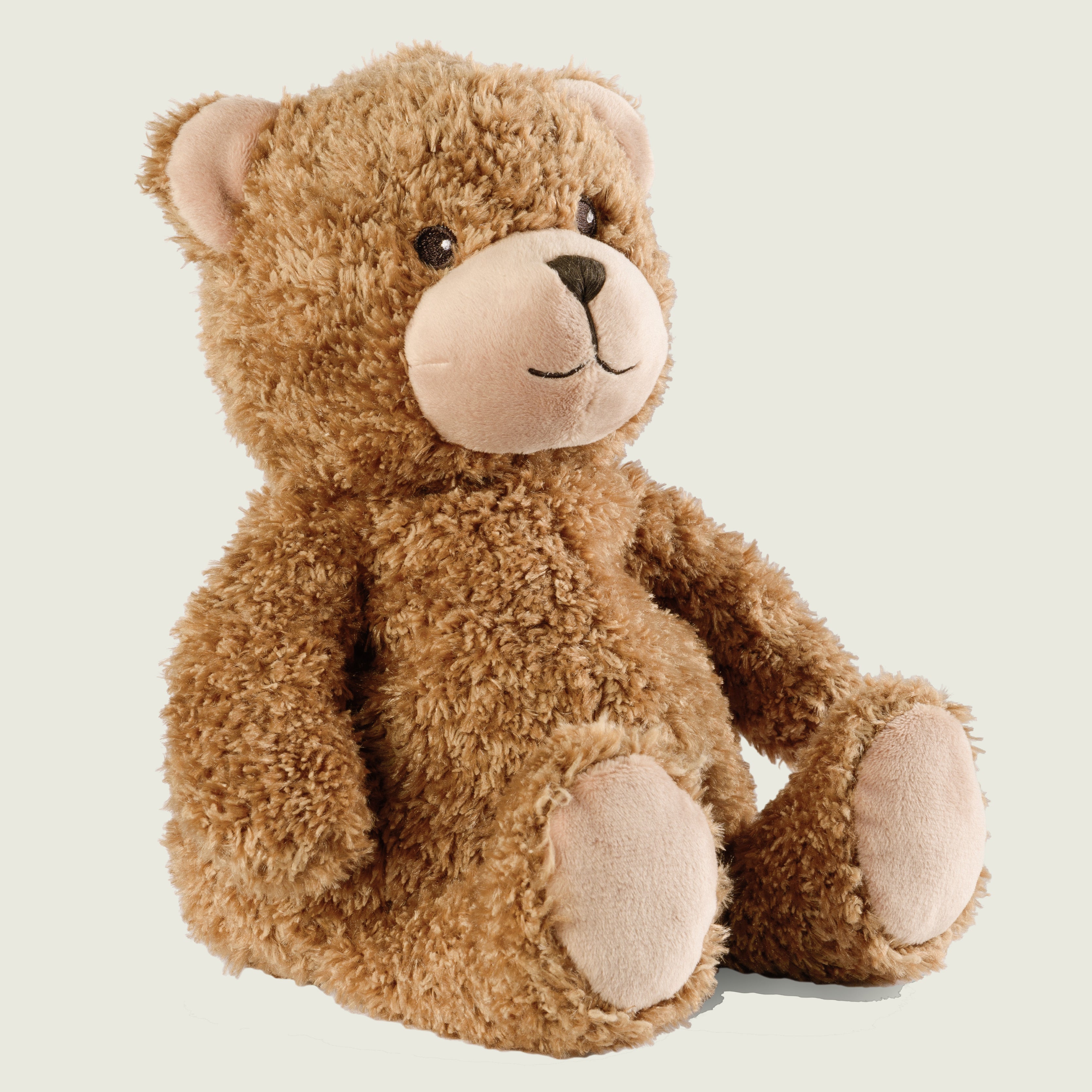 Bouillottte peluche ours marron 