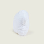 Bouillotte peluche en forme de fantôme de couleur blanche - profil droit