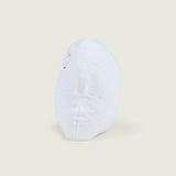 Bouillotte peluche en forme de fantôme de couleur blanche - profil gauche