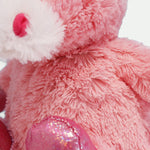 Bouillotte peluche licorne rose au poil tout doux