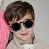 Lunettes de Soleil Enfant - Léopard Transparent - CAT 3