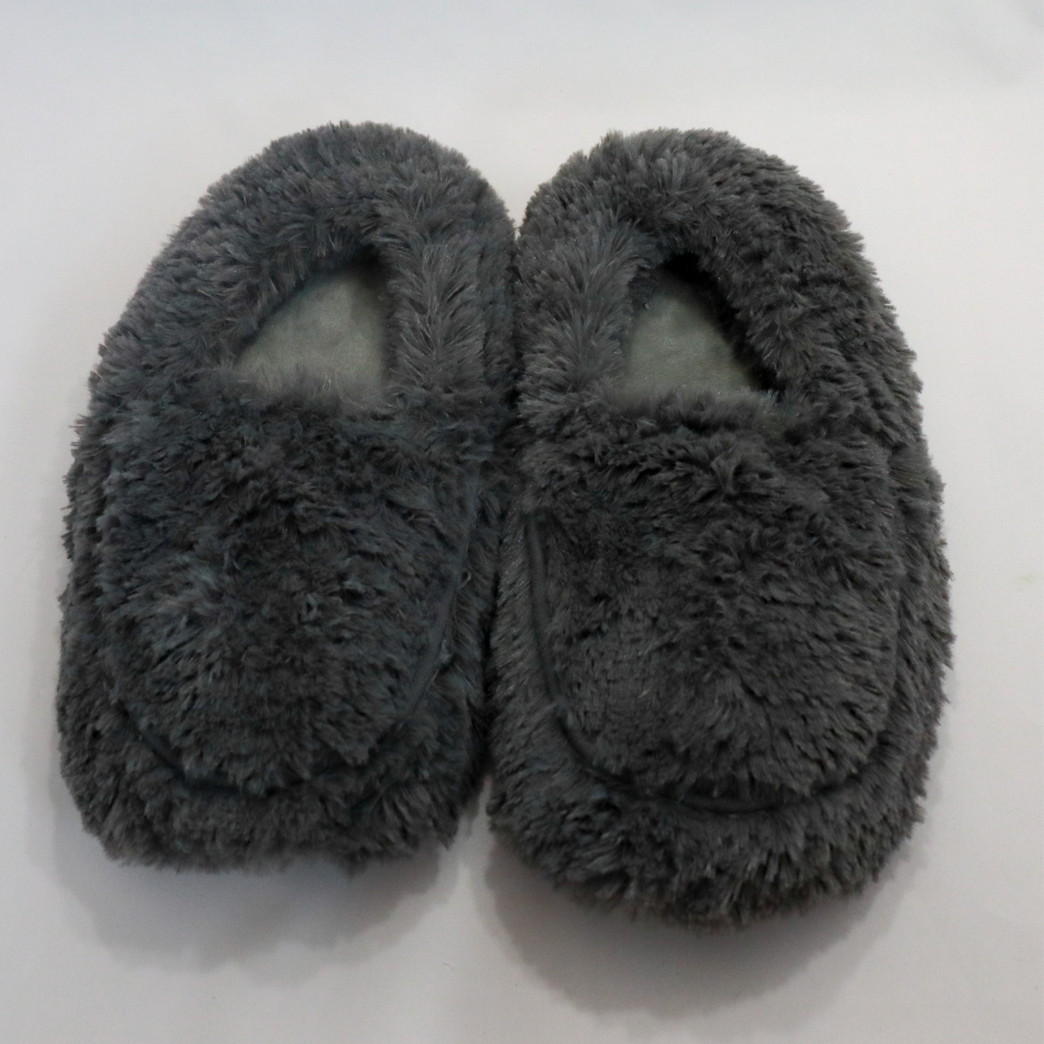 Bouillotte chaussons gris clair Warmies