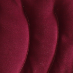 Bandeau bouillotte en velours bordeau 