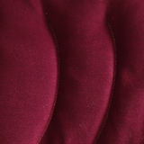 Bandeau bouillotte en velours bordeau 