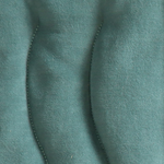 Bandeau bouillotte en velours vert 