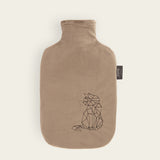 Bouillotte à eau déhoussable Chat thermoplastique Fashy